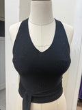 SİYAH HALTER TOP